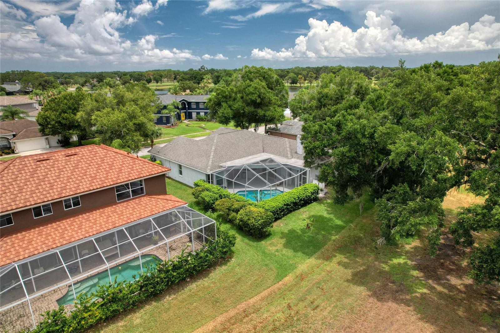 Great lot on the golf course