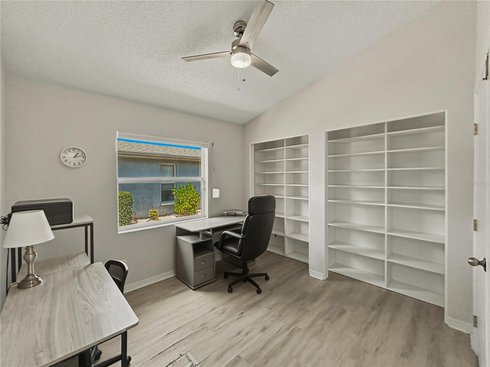 3rd bedroom or a great hobby room or office