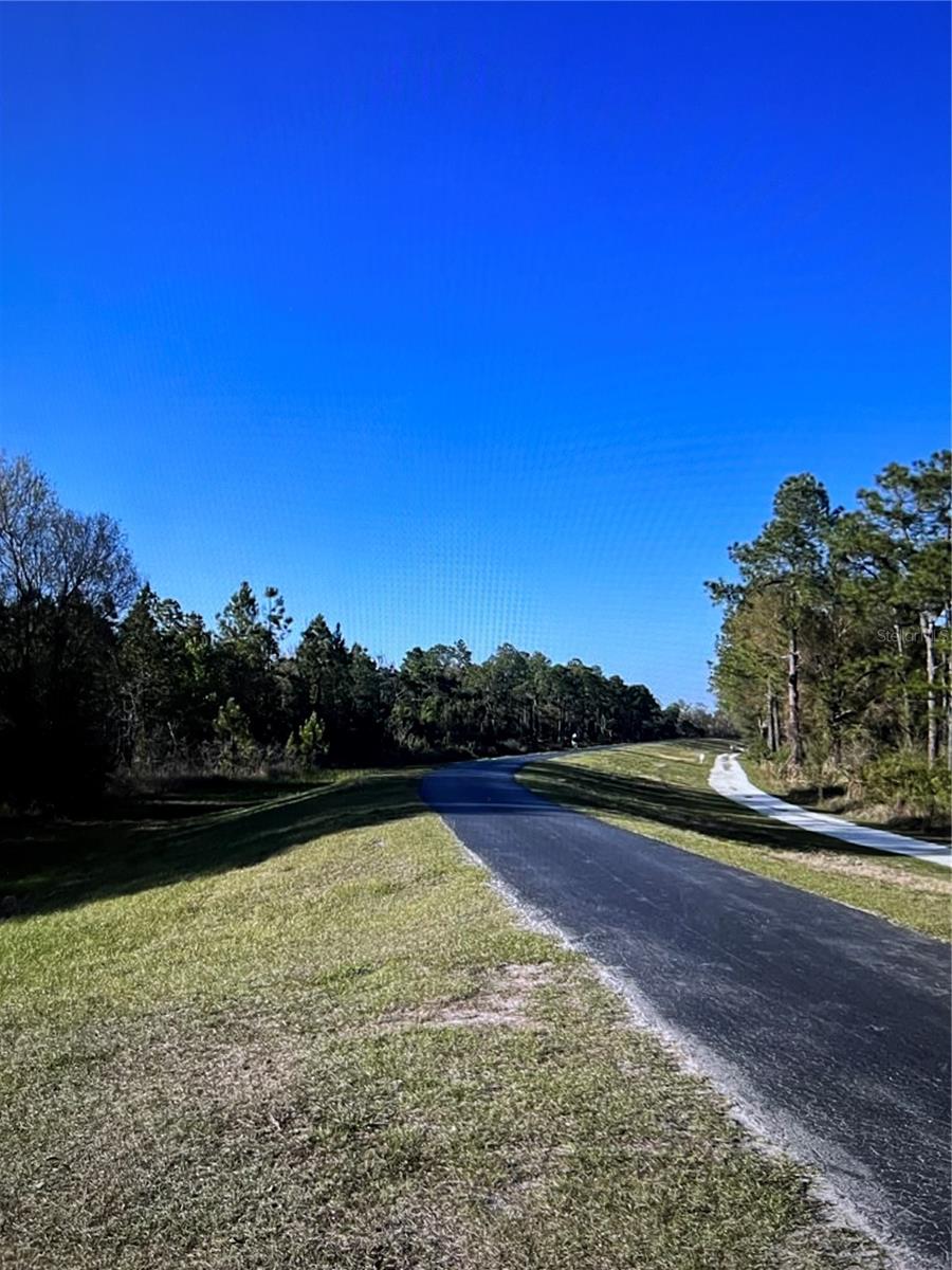 Local walking and bike trail