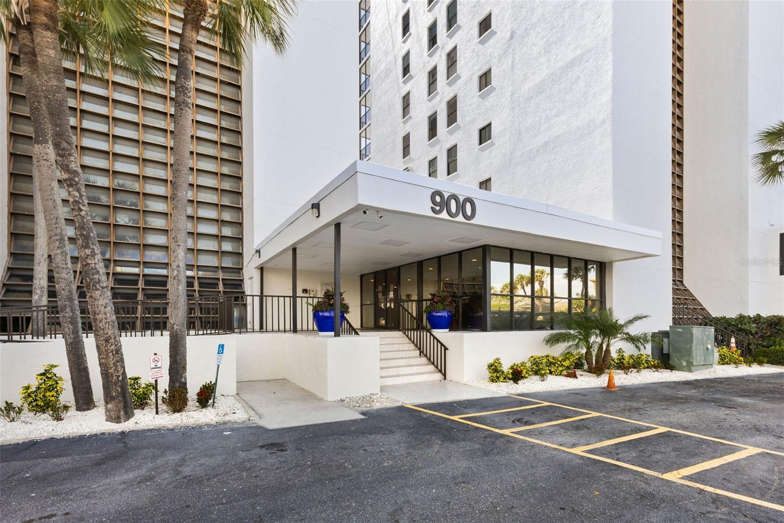 Front Entrance to Reflections on the Gulf