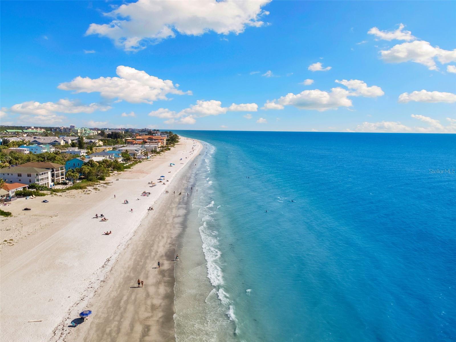 Aerial view of Indian Rocks Beach