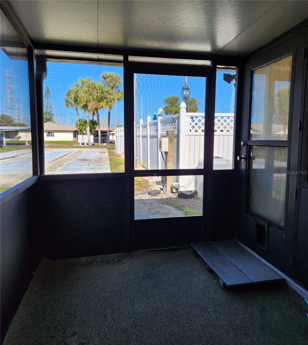 Screened Porch.
