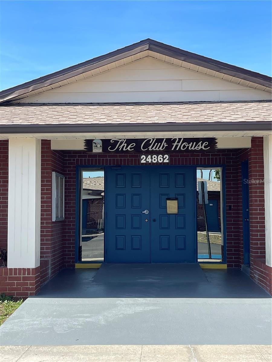 Clubhouse just steps from your front door!
