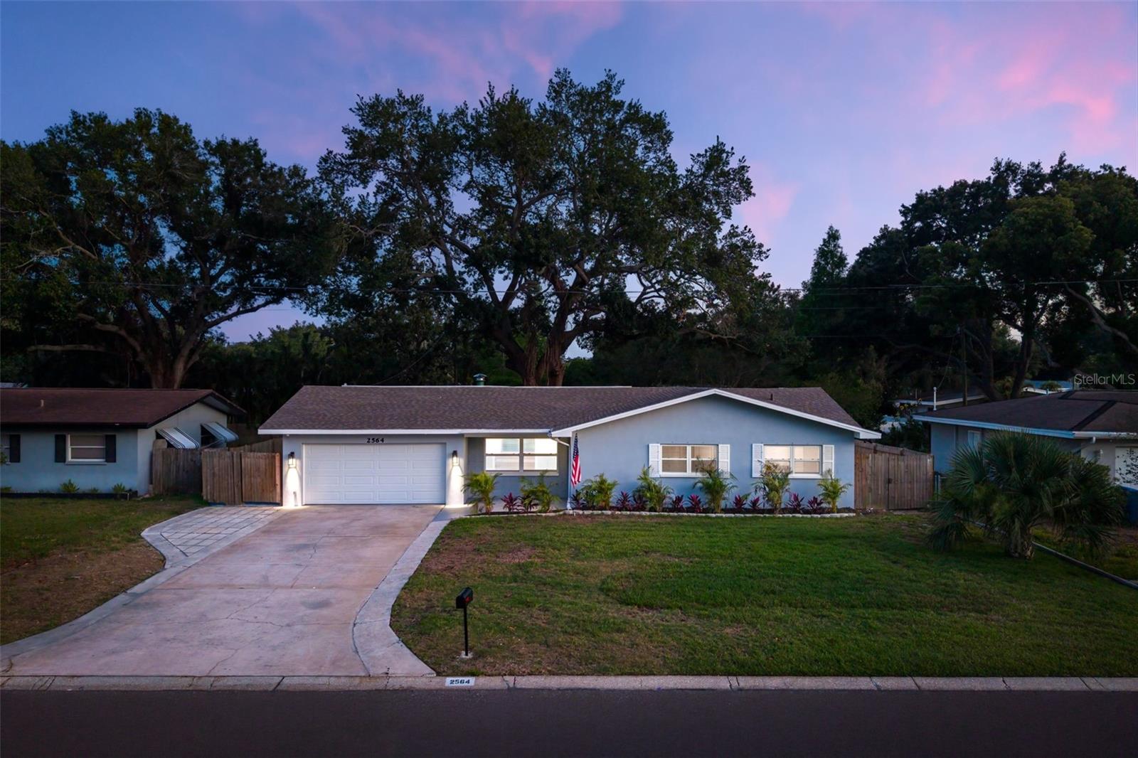 Front Exterior at Dusk