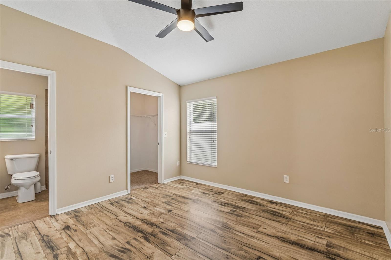 Bedroom 2 with walk-in closet