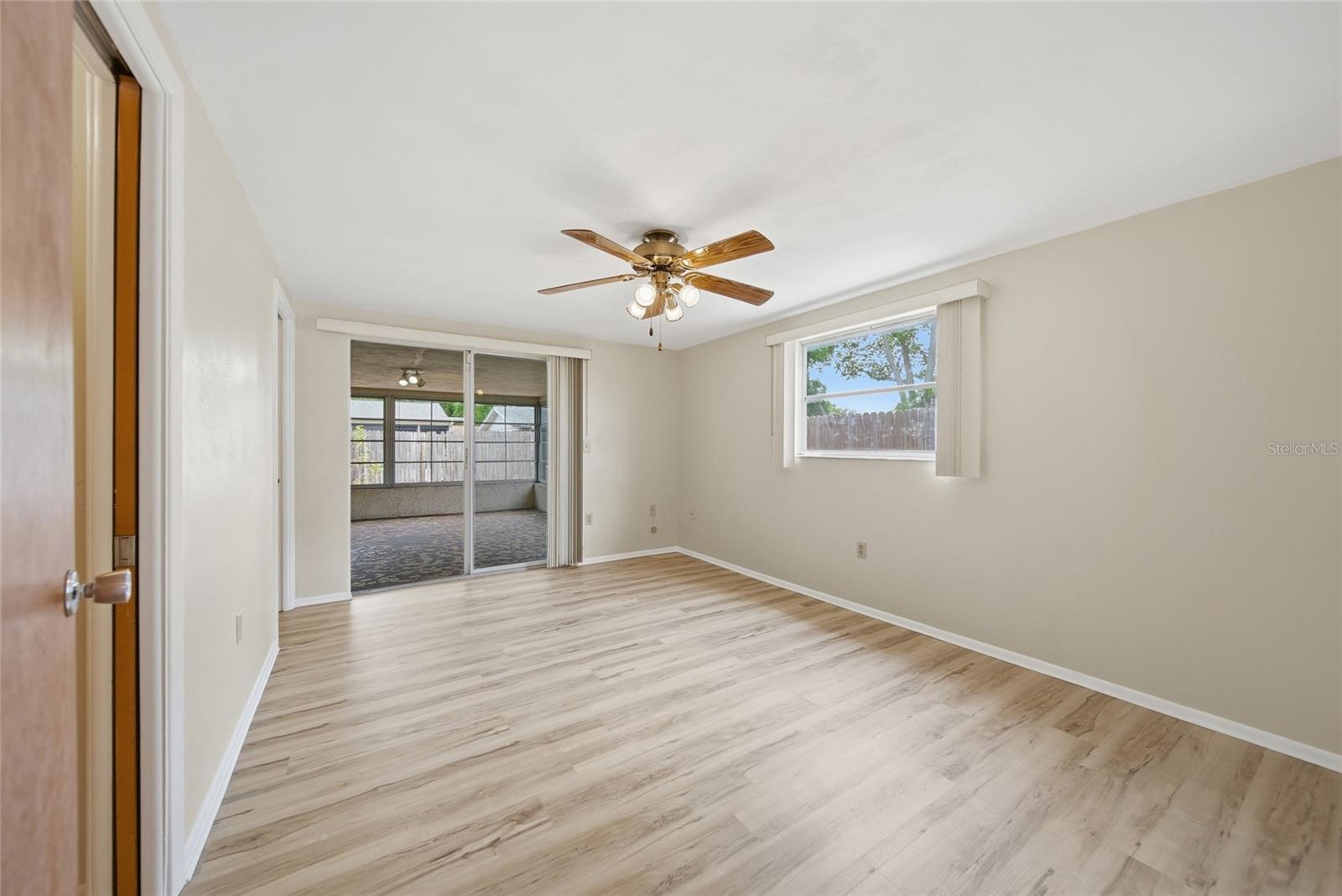 Primary Bedroom with Access to Back Patio