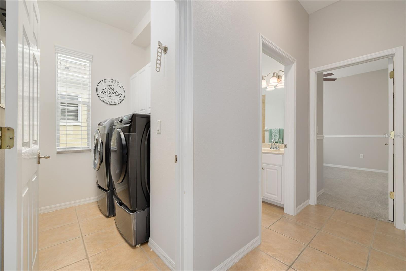 Guest Bath & Laundry