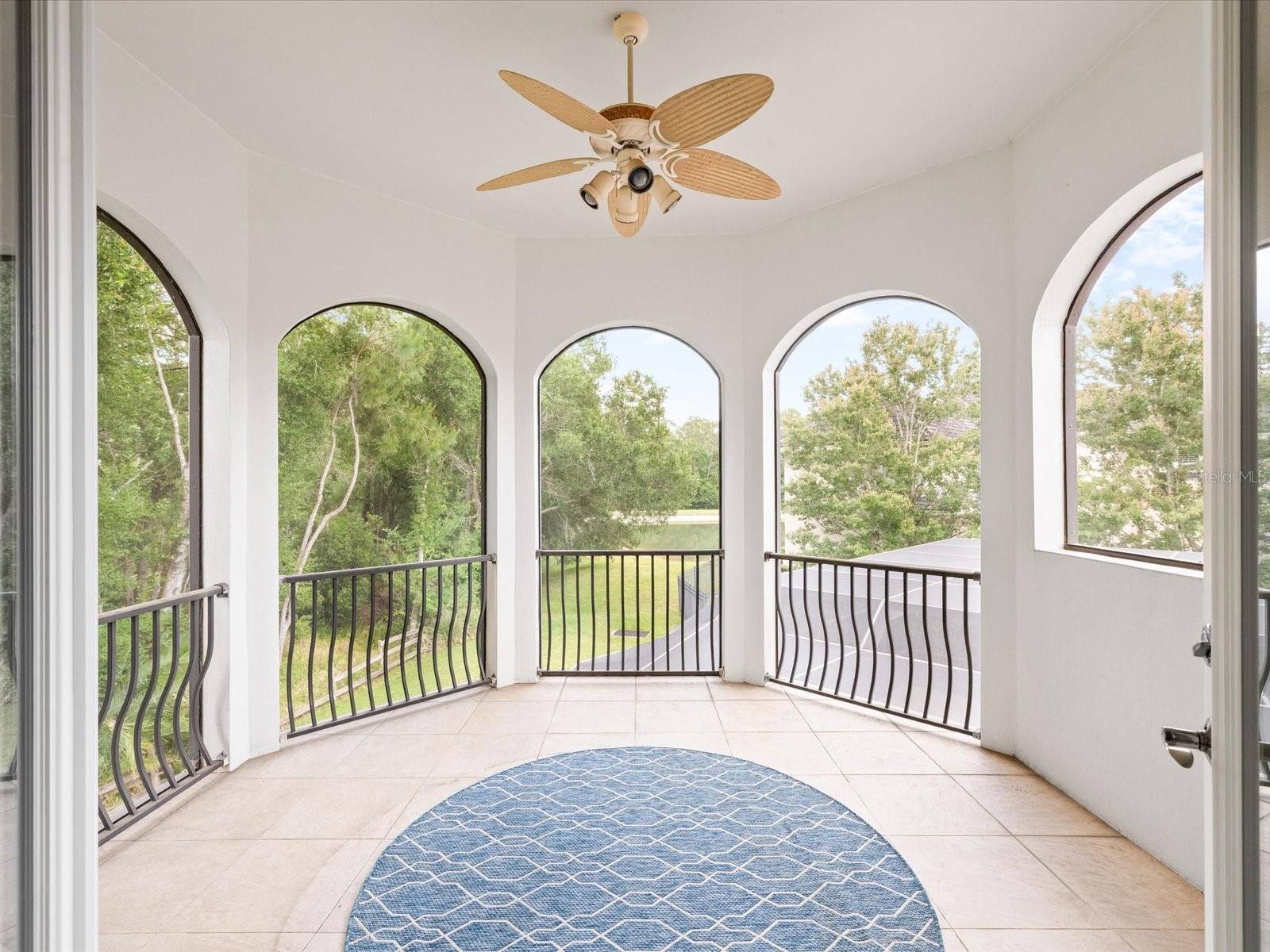 Private Viewing Balcony