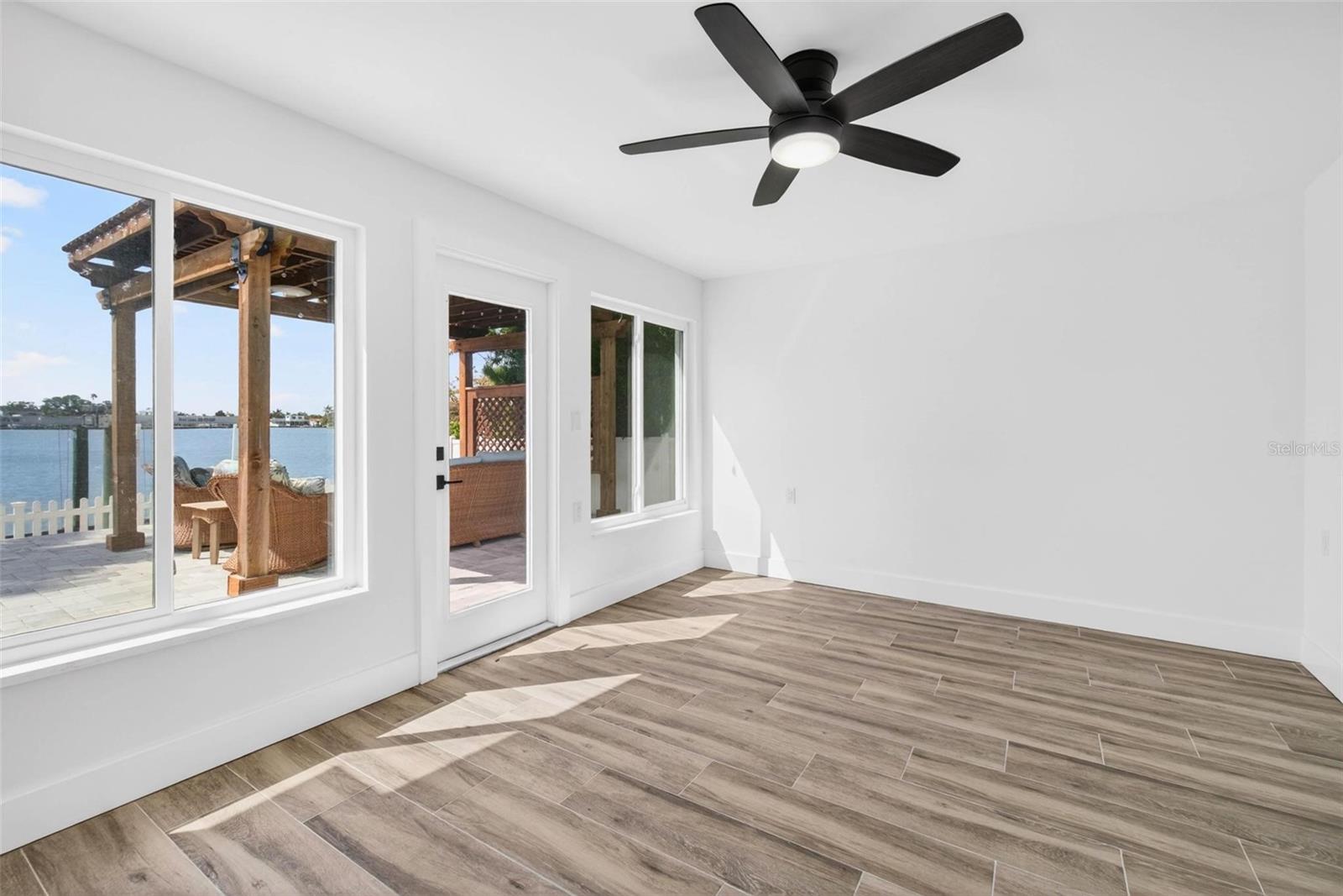bedroom 4 with water views a separate entrance