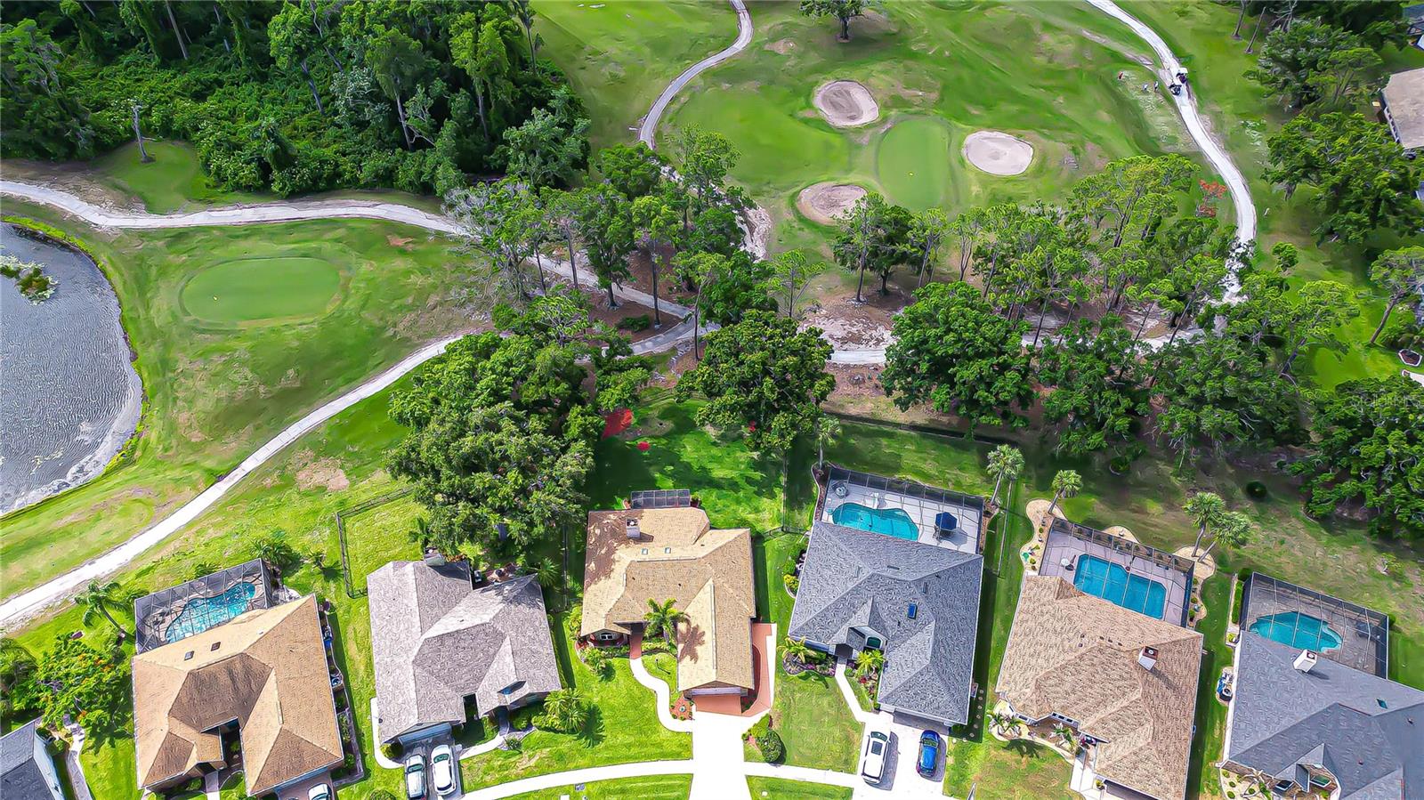 Low HOA and no CDD fees in established golf course community