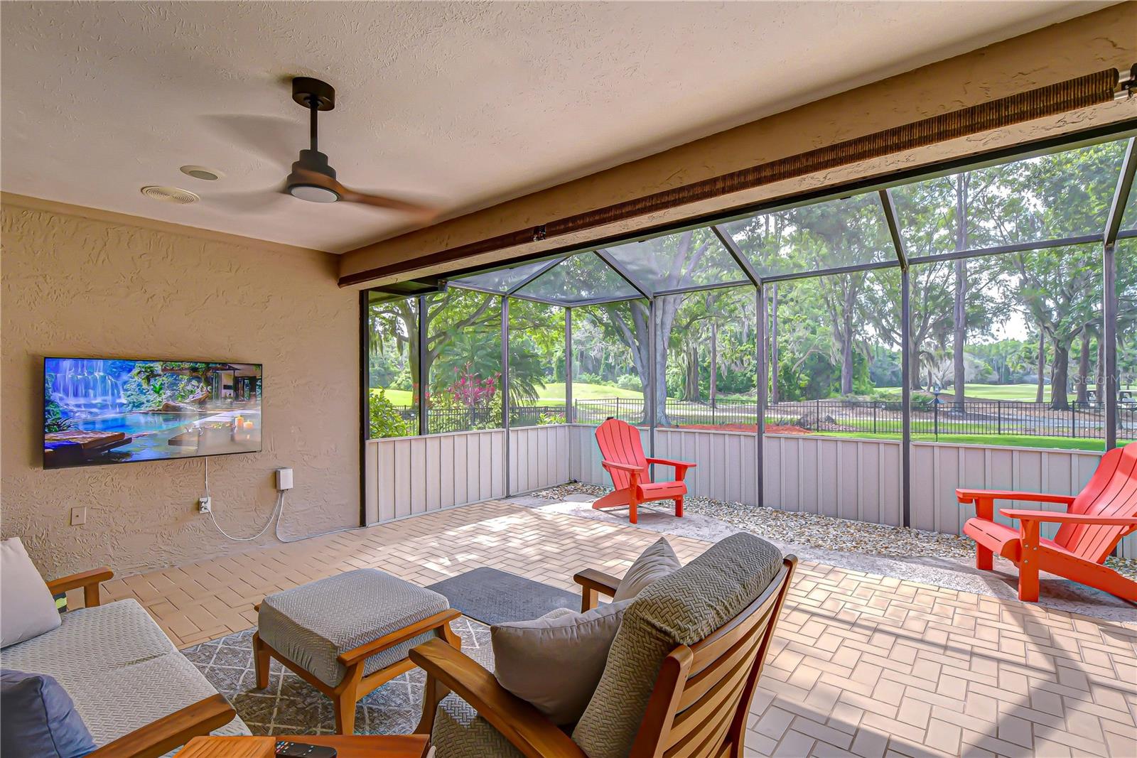 Perfect setting for relaxing mornings and sunset gatherings
