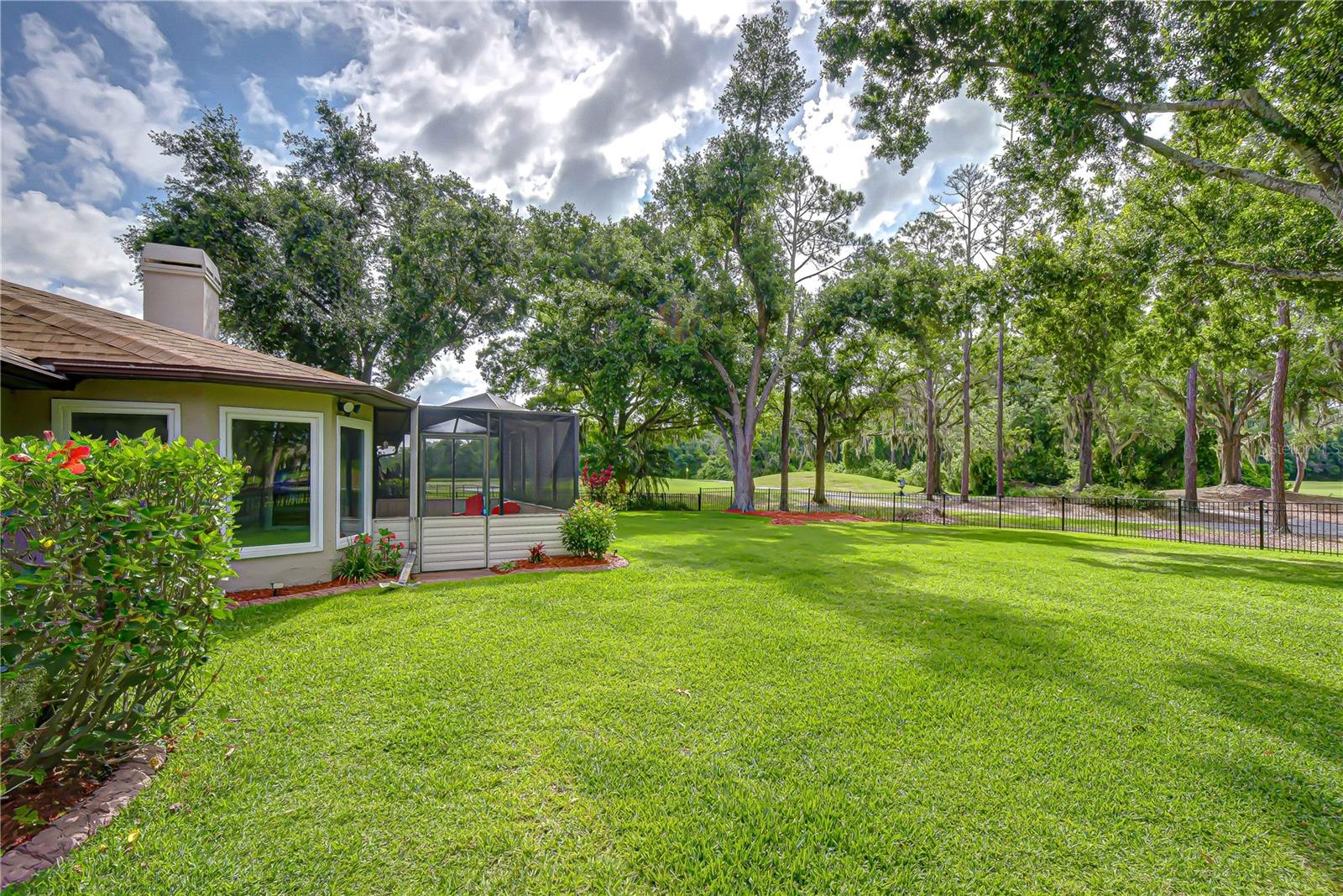 Panoramic double fairway and water views in every direction