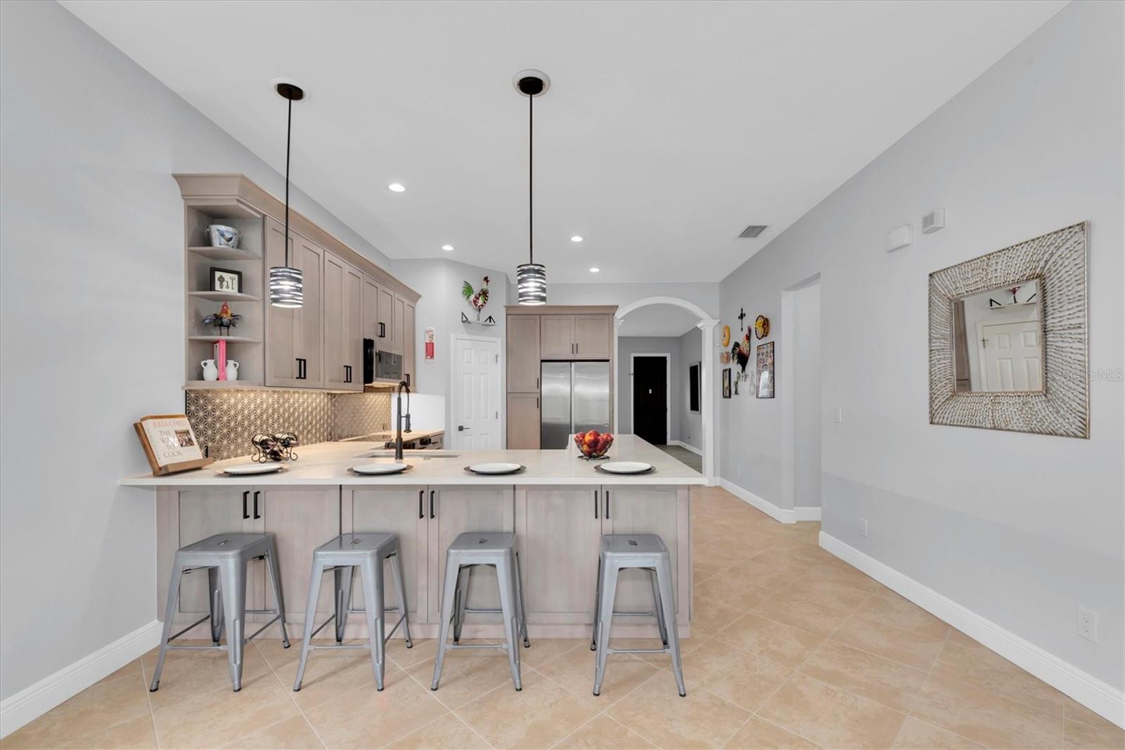 Kitchen has the best set-up!
