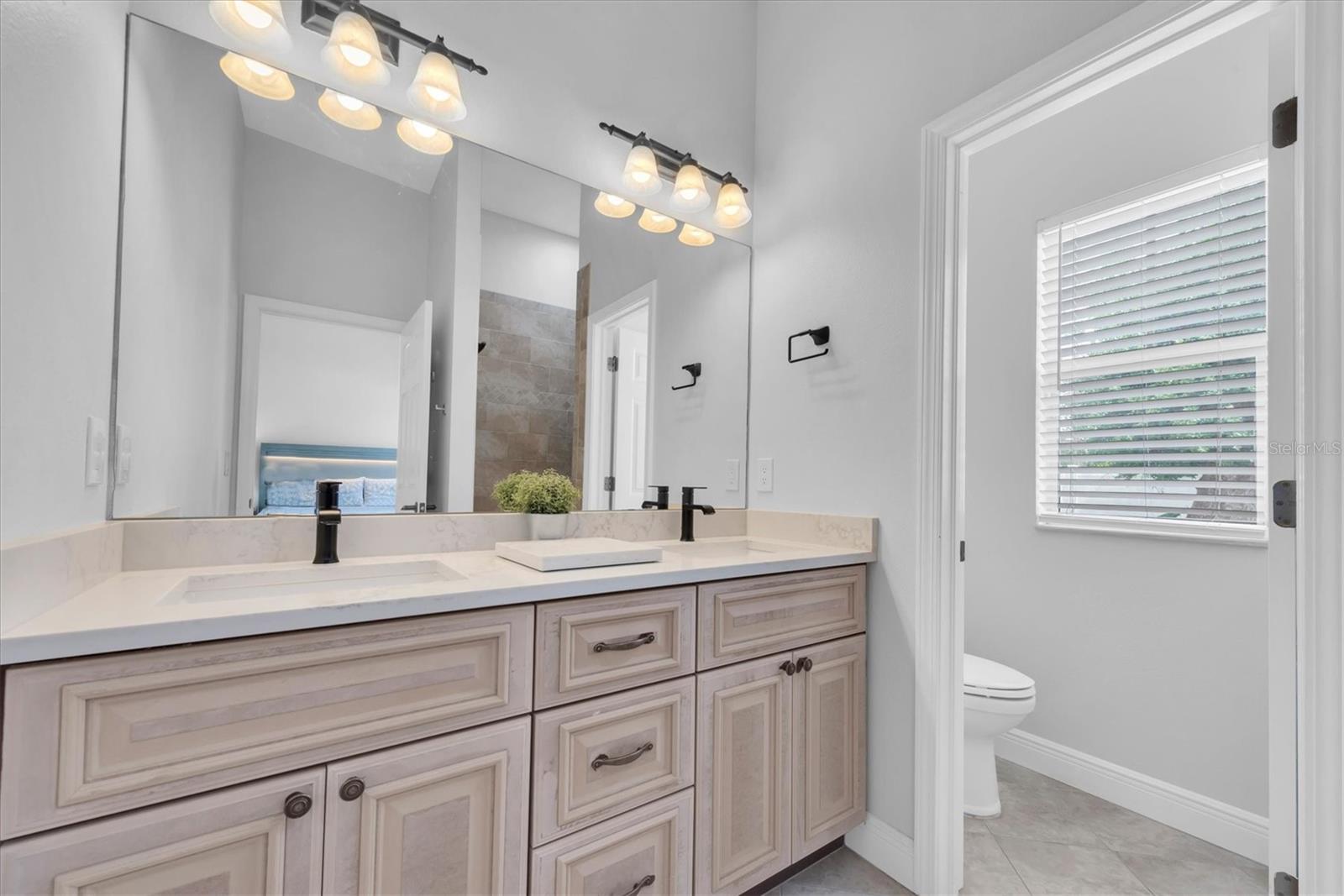 Solid wood vanity