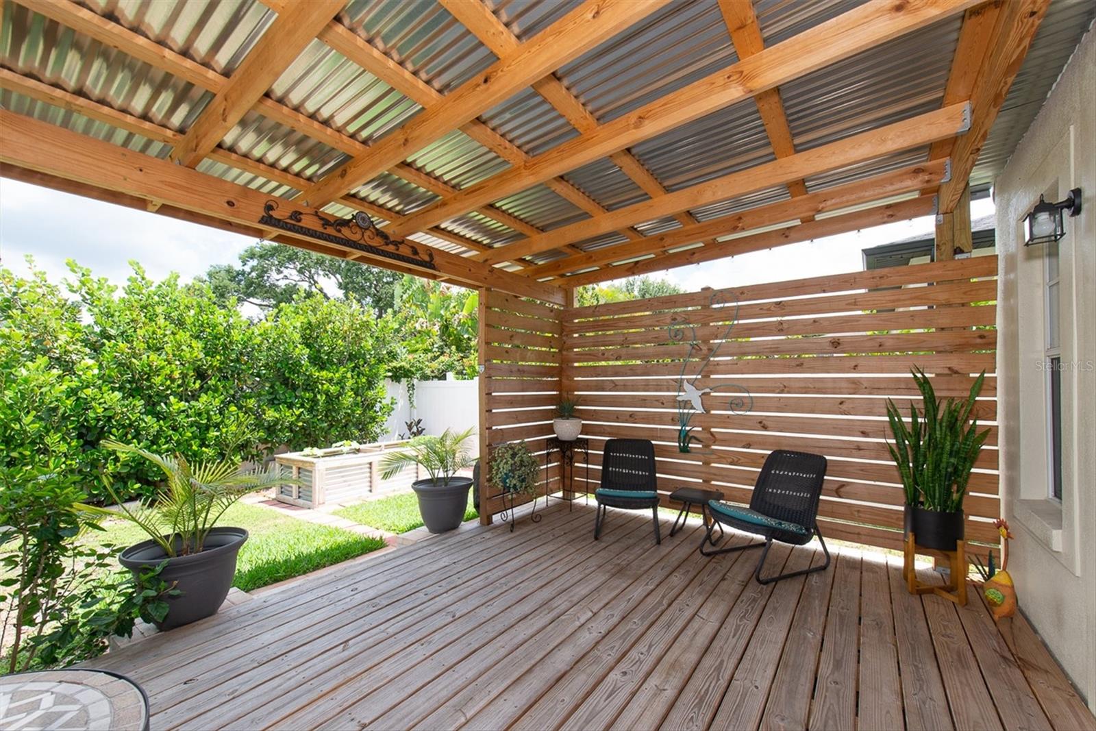 16' x 12' Covered Deck