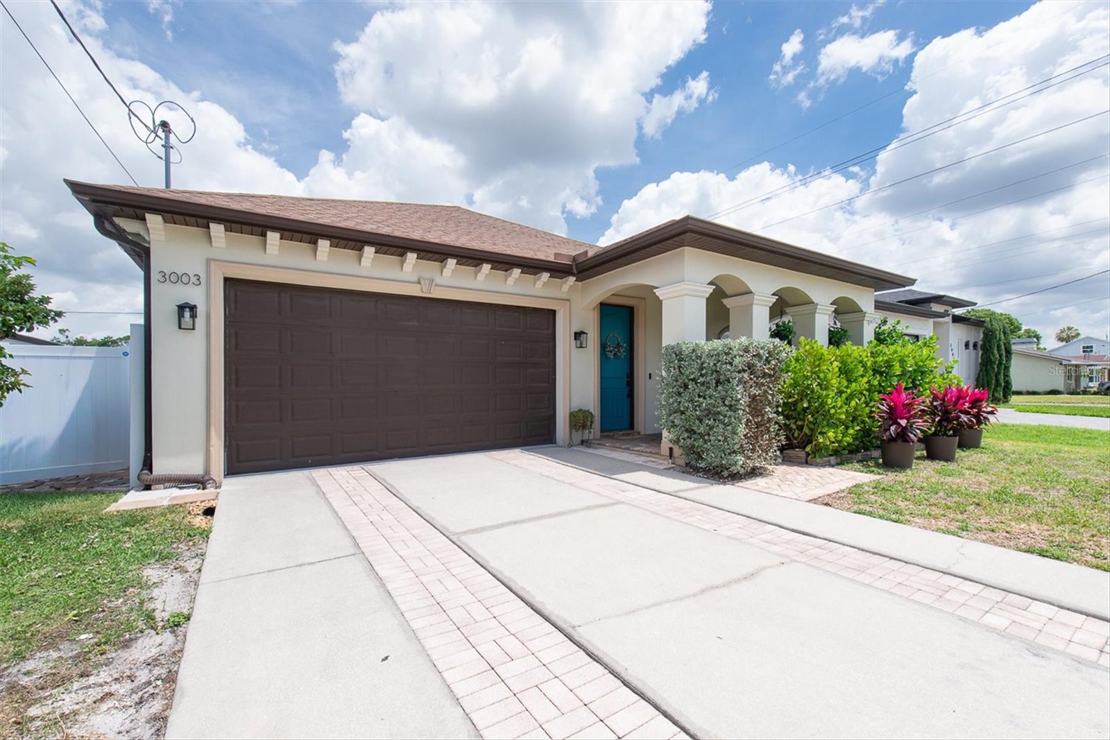 2-car garage