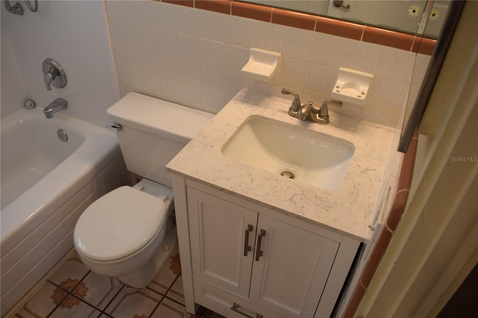 Downstairs full bath
