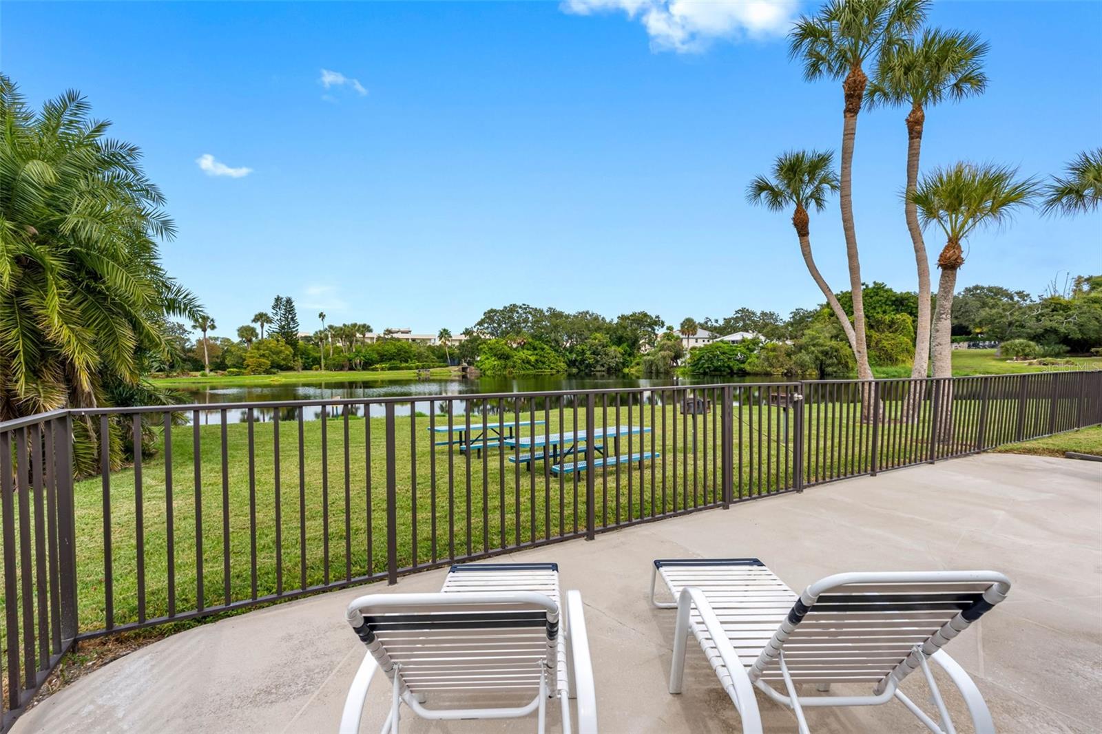 Pool directly on Harold's Lake