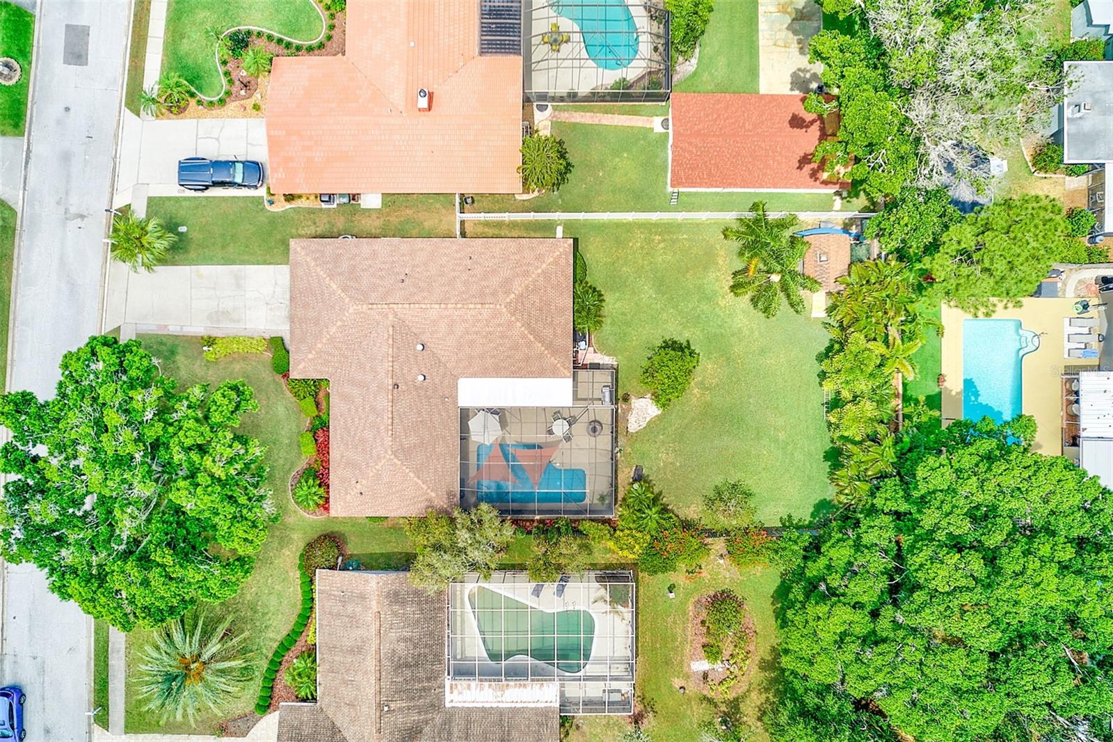 Ariel Top View of Lot