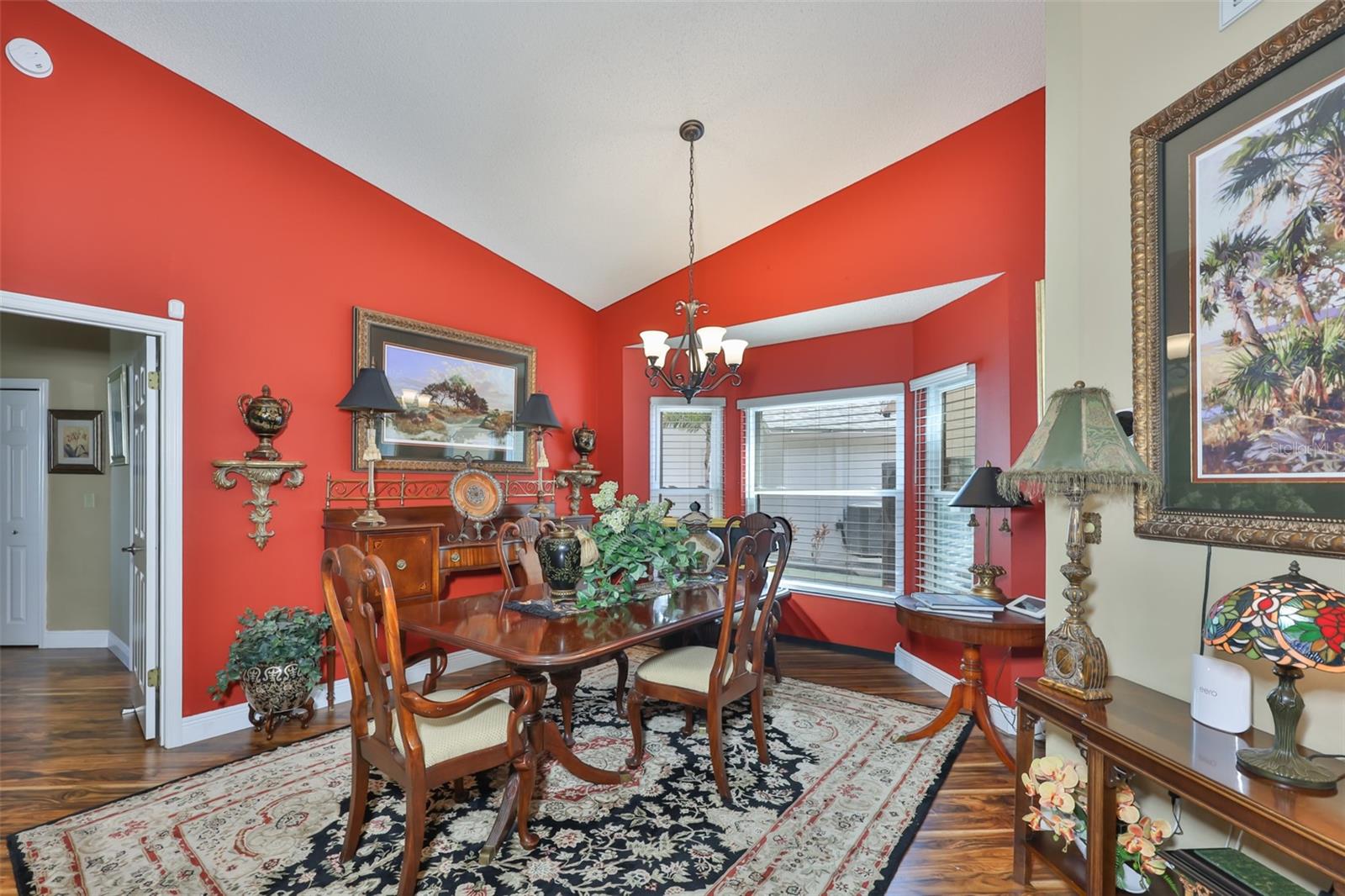Separate Dining Room, Beautiful Acacia Flooring