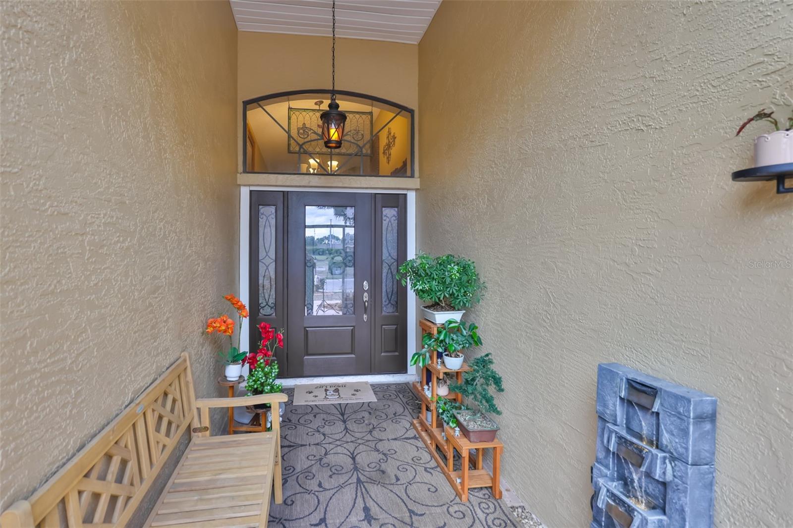 Screened Front Entry, New Hurricane Door