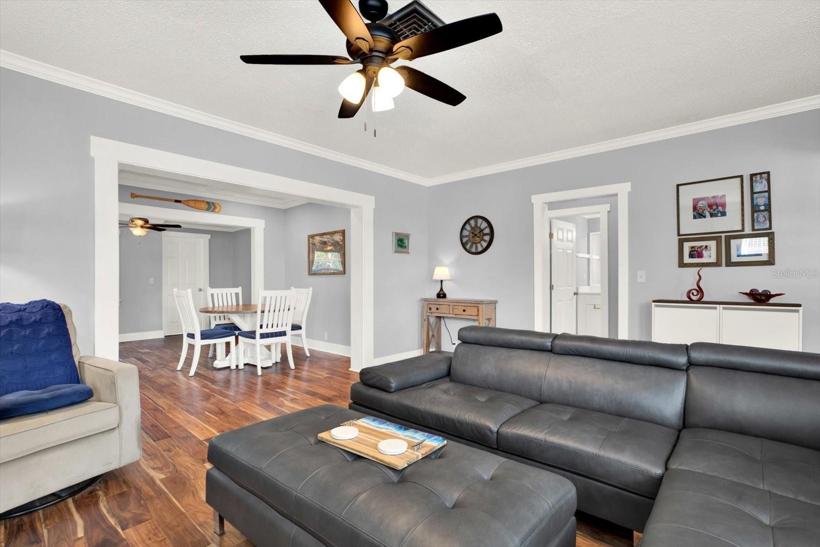 Living Room and Dining