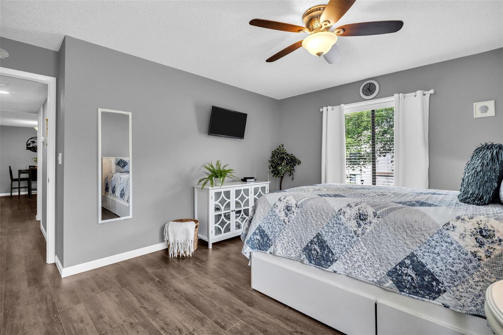 Perfectly tucked at the rear of the home for privacy~