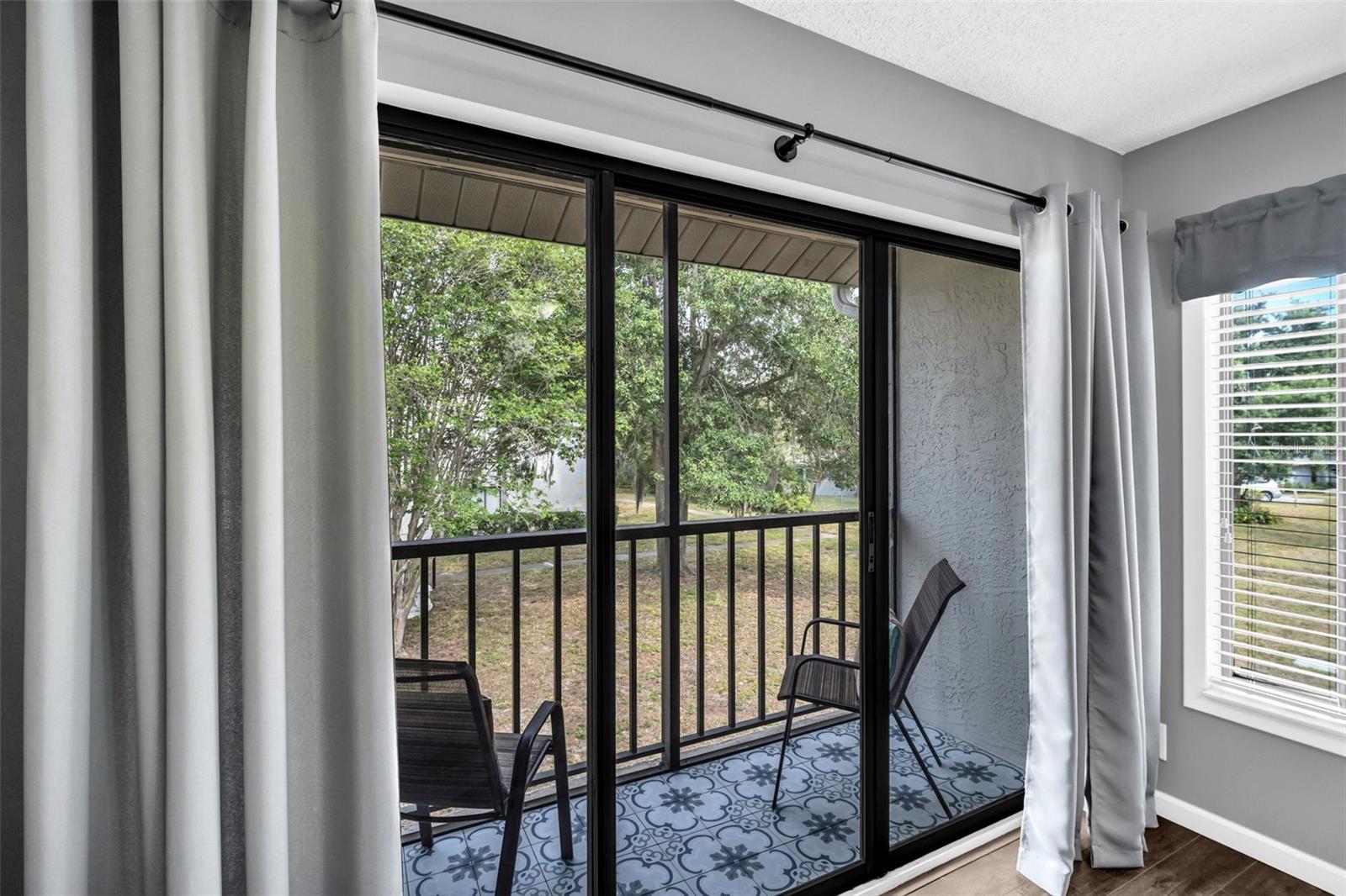 Peaceful views & beautiful accent tile~