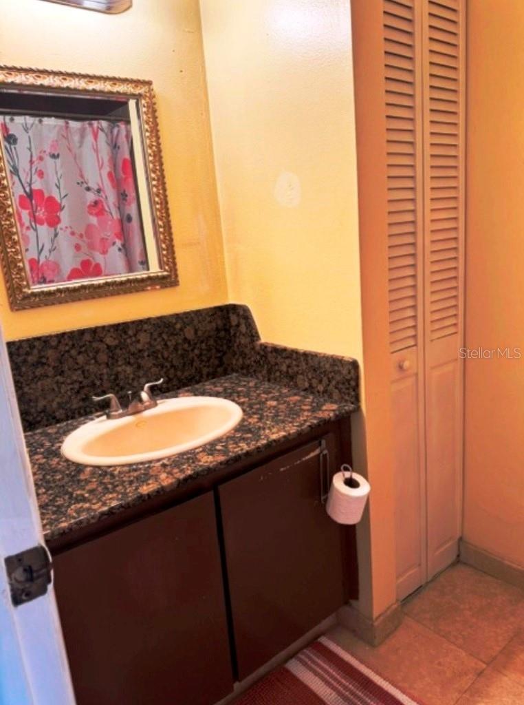 Vanity in 2nd bath