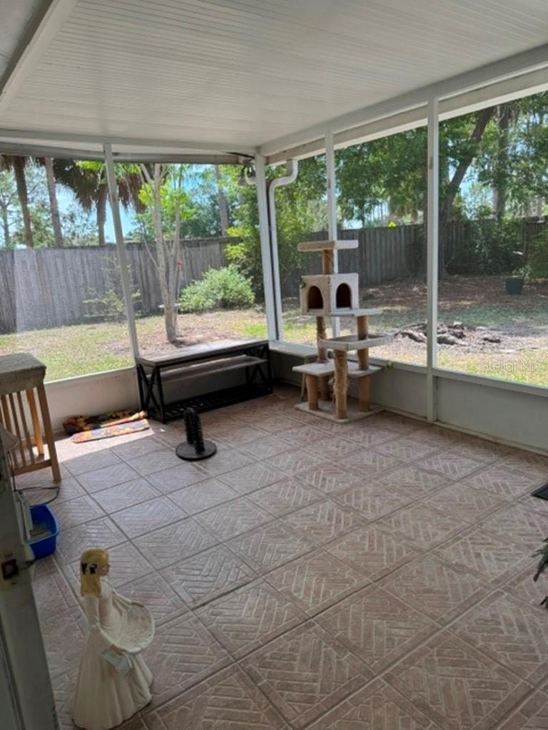 Lanai looking towards back yard