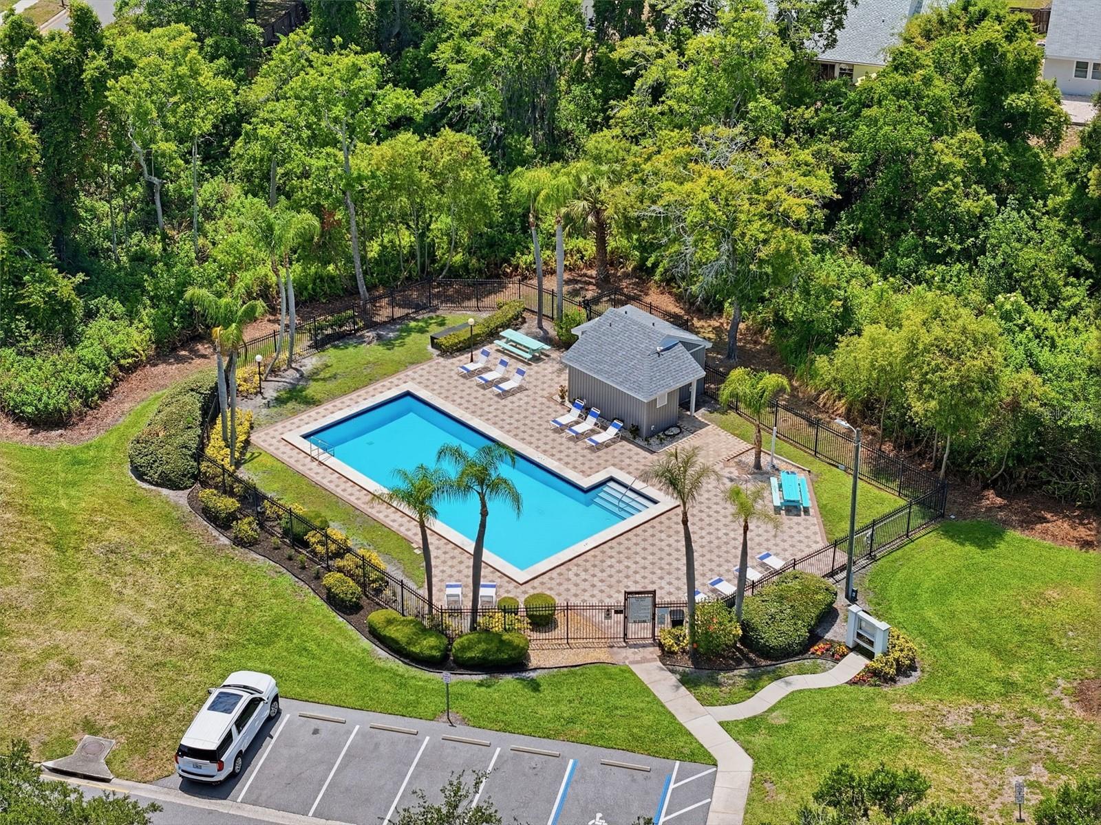 Community pool.