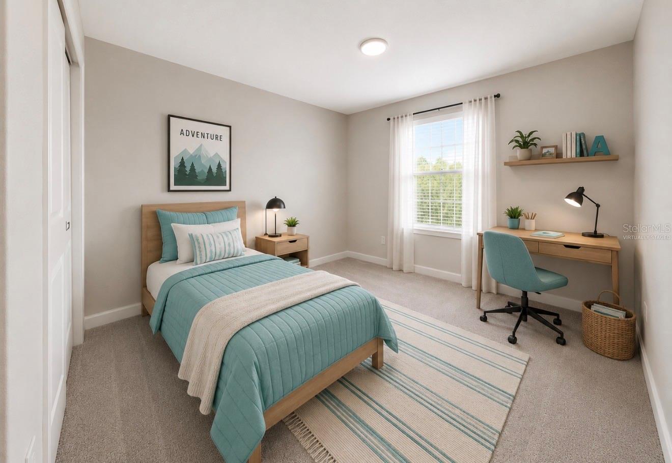 BEDROOM 3 ~ virtually staged