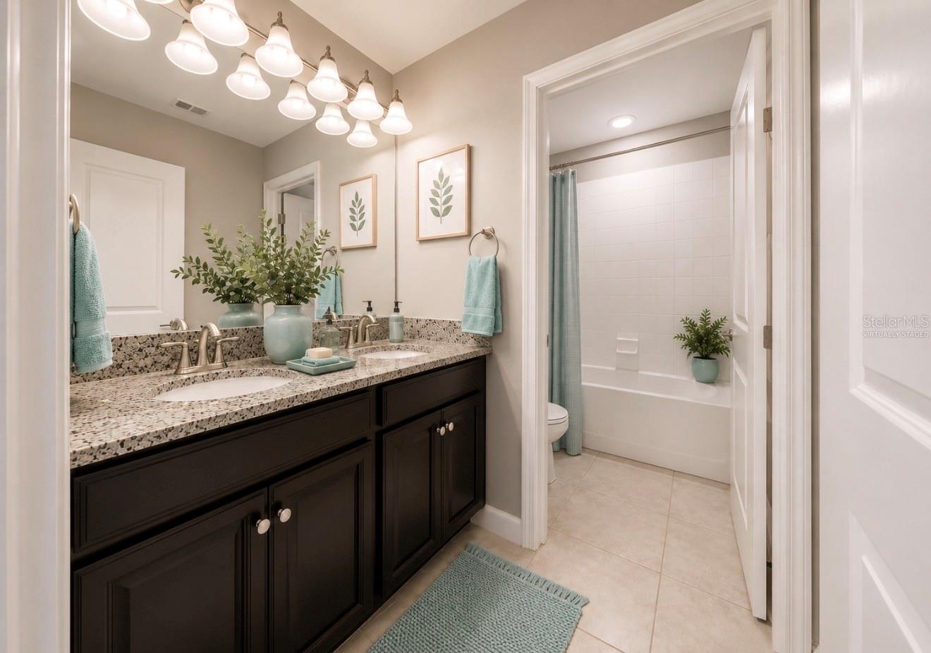 2ND BATHROOM ~ virtually staged