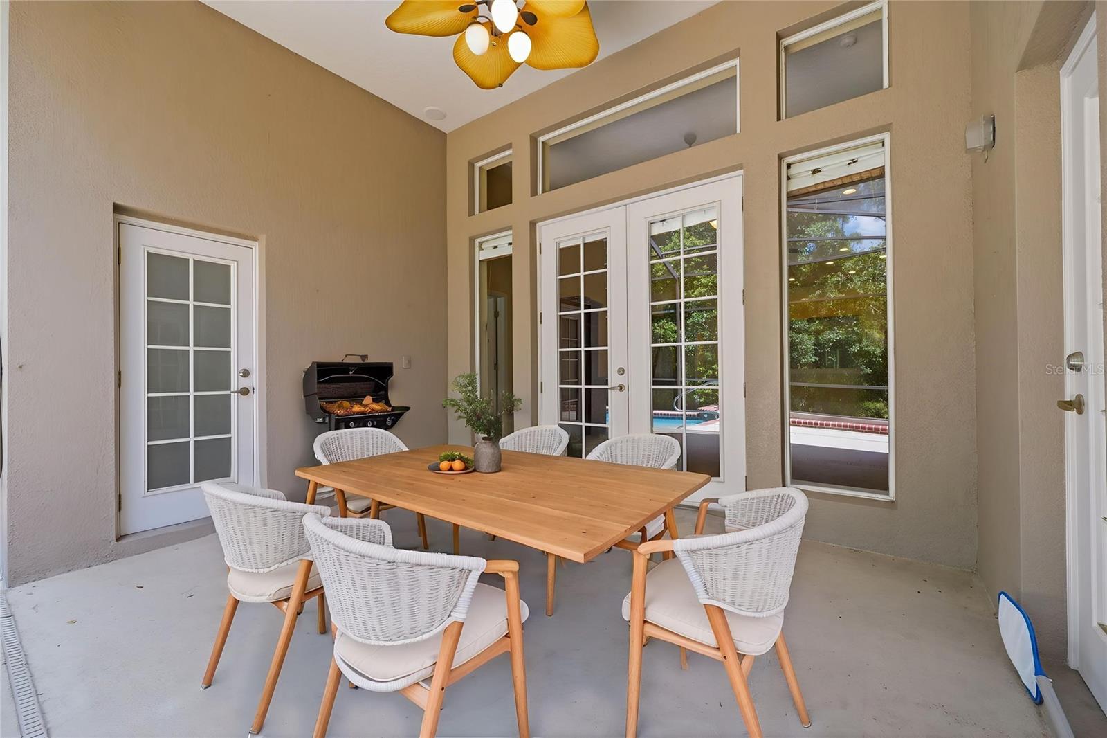 Rear Covered Porch