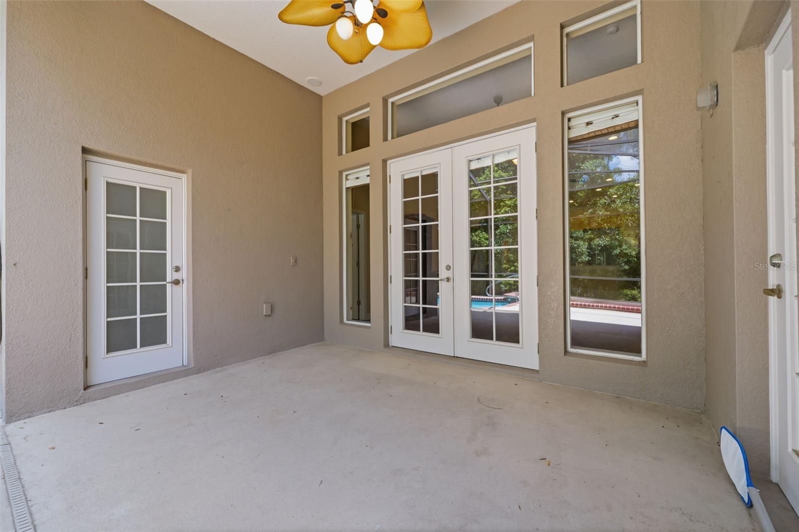 Rear Covered Porch