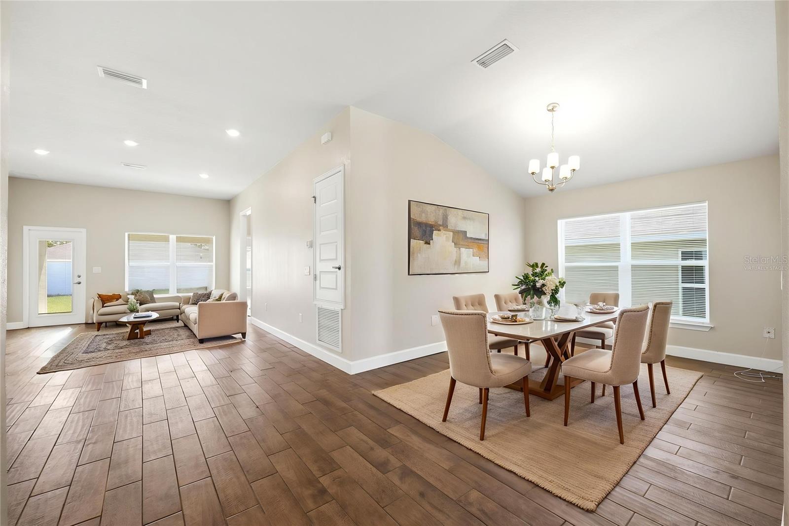 Living/Dining (Virtually Staged)