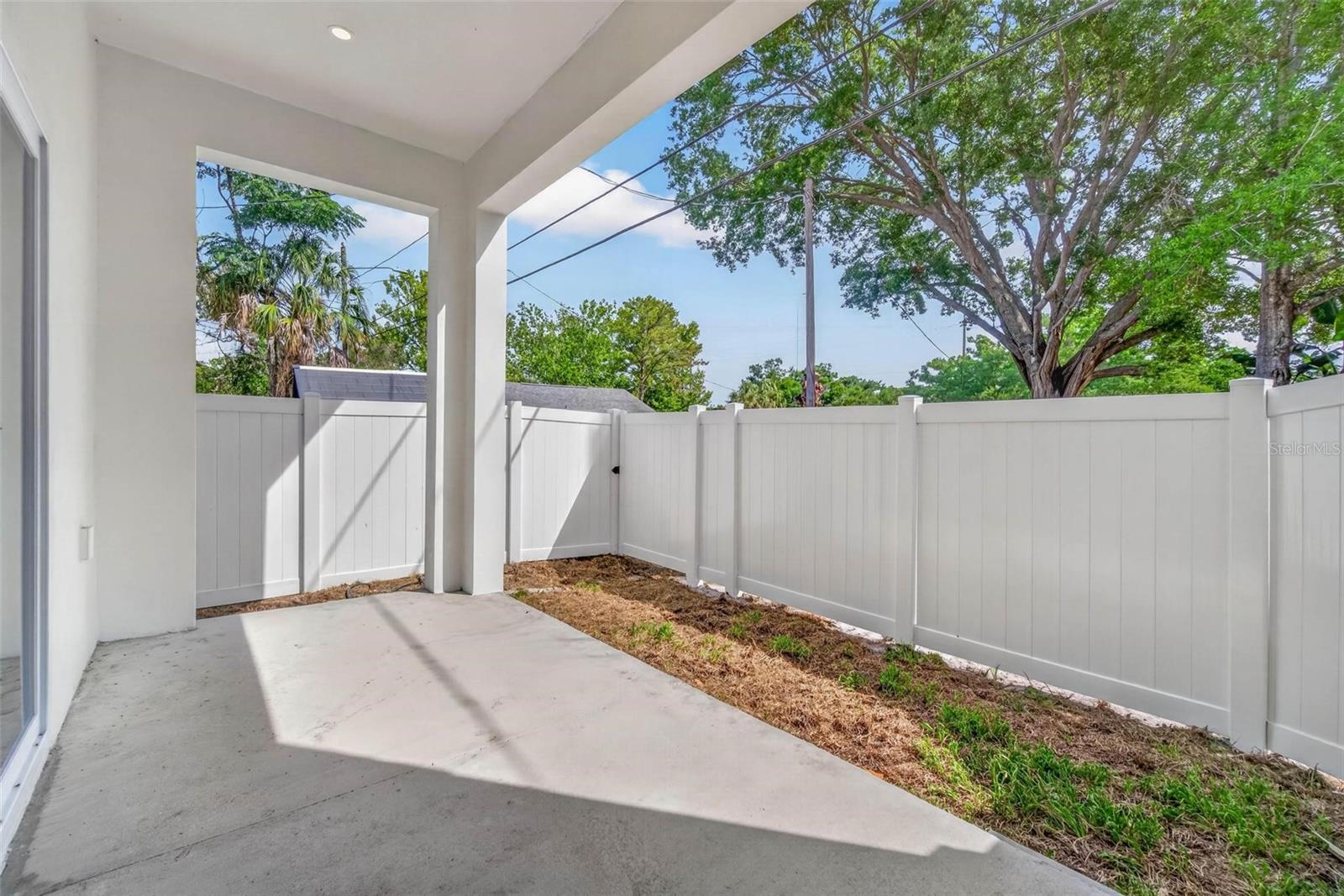 Covered Back Patio