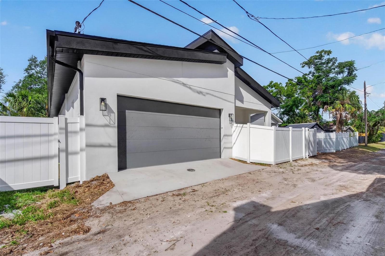 Alley Access to Garage