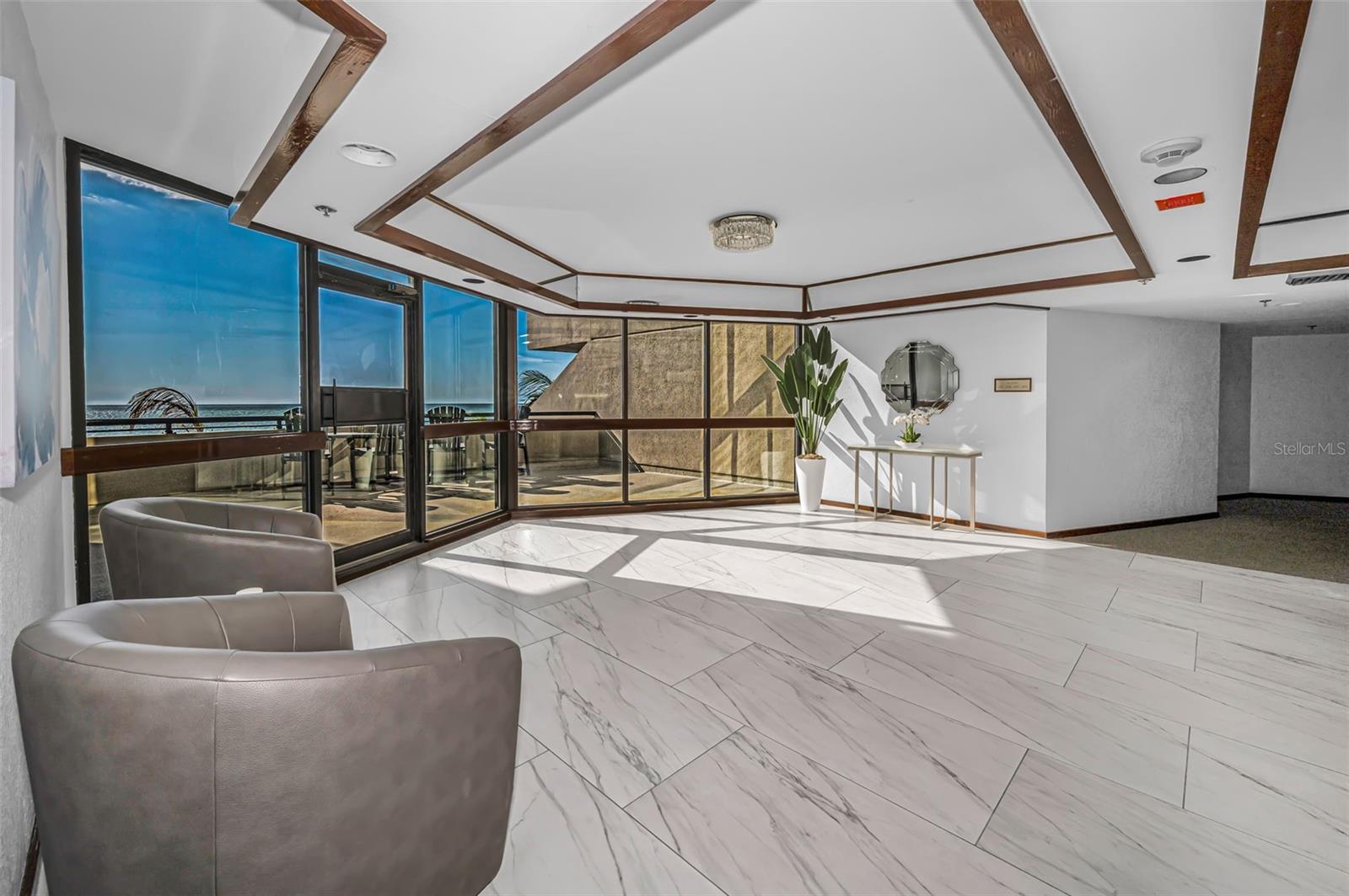 Second Floor Hallway Balcony