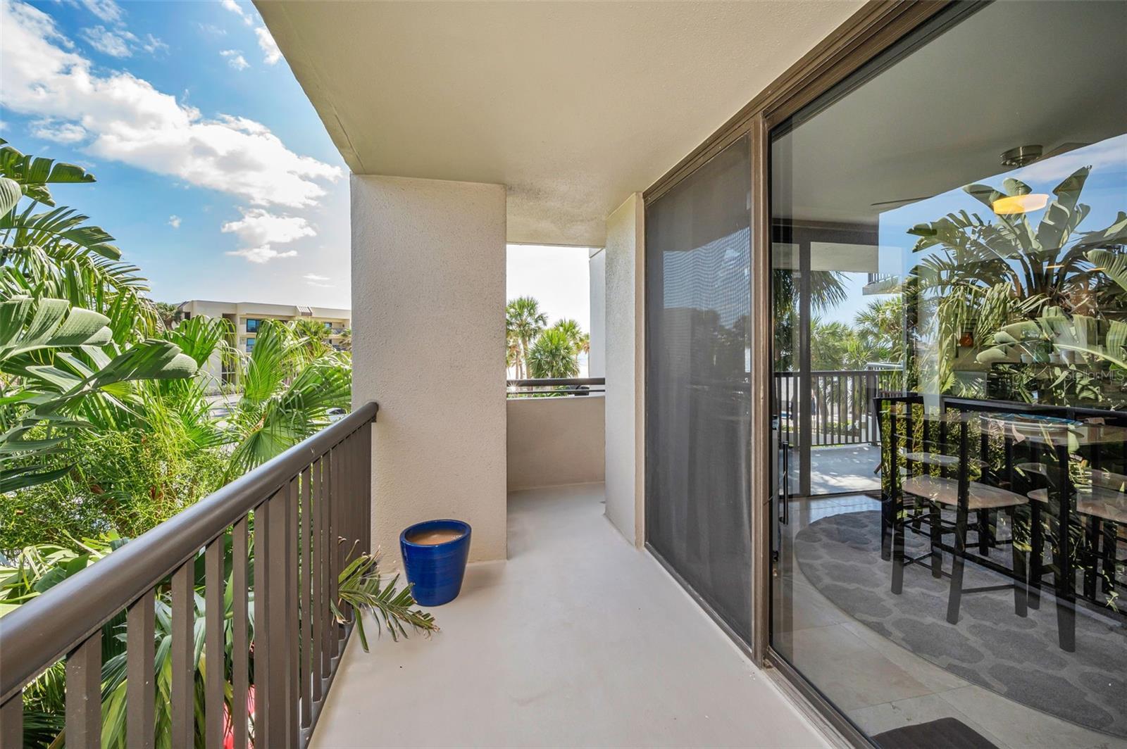 Balcony off the Kitchen