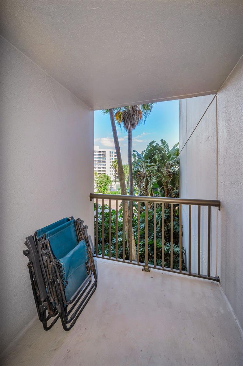 Intimate Second bedroom balcony