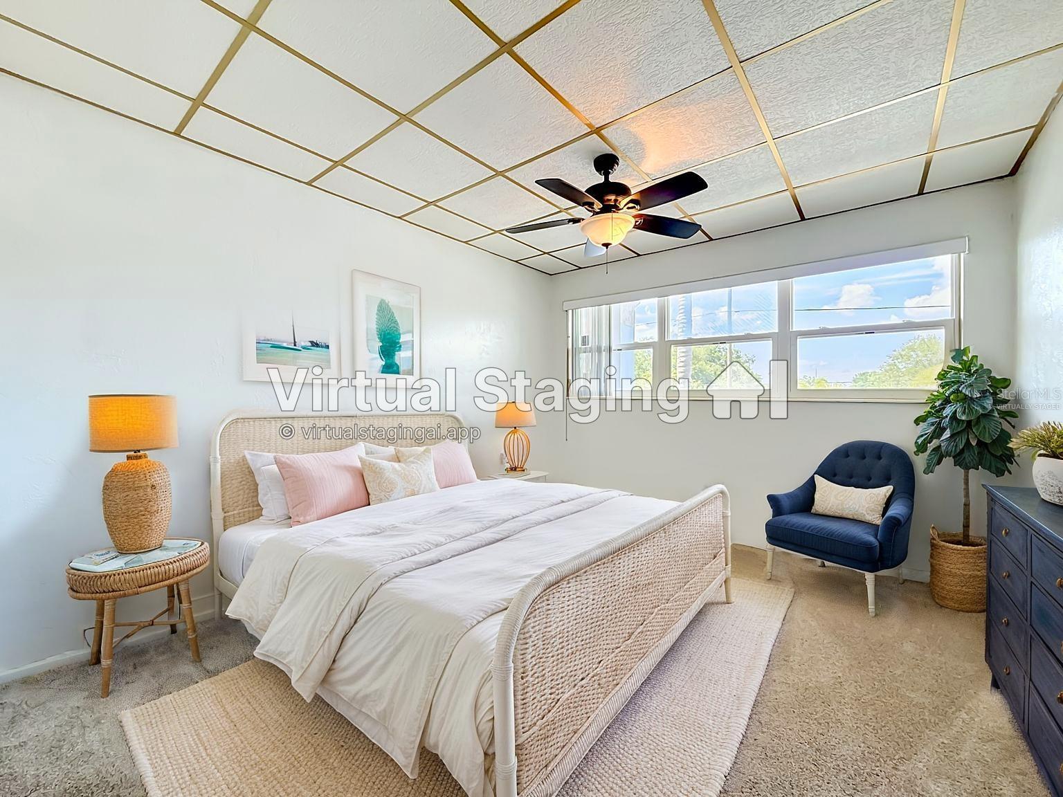 Bedroom 2 Virtually Staged