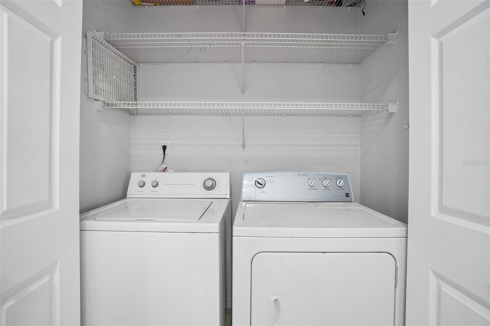Half-Bath with laundry in the Main Home