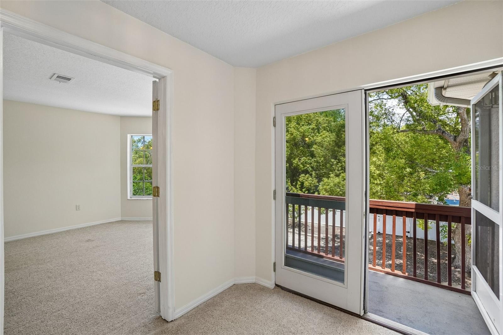 Upstairs - Balcony