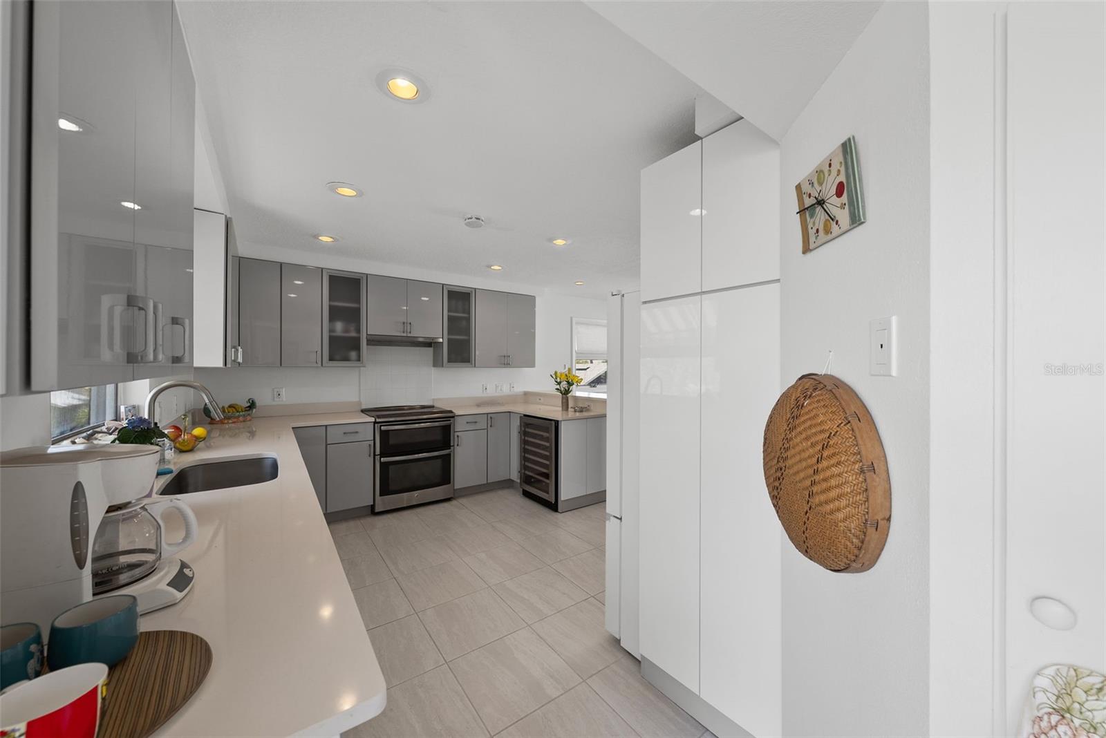 Kitchen from the Side Door Entry