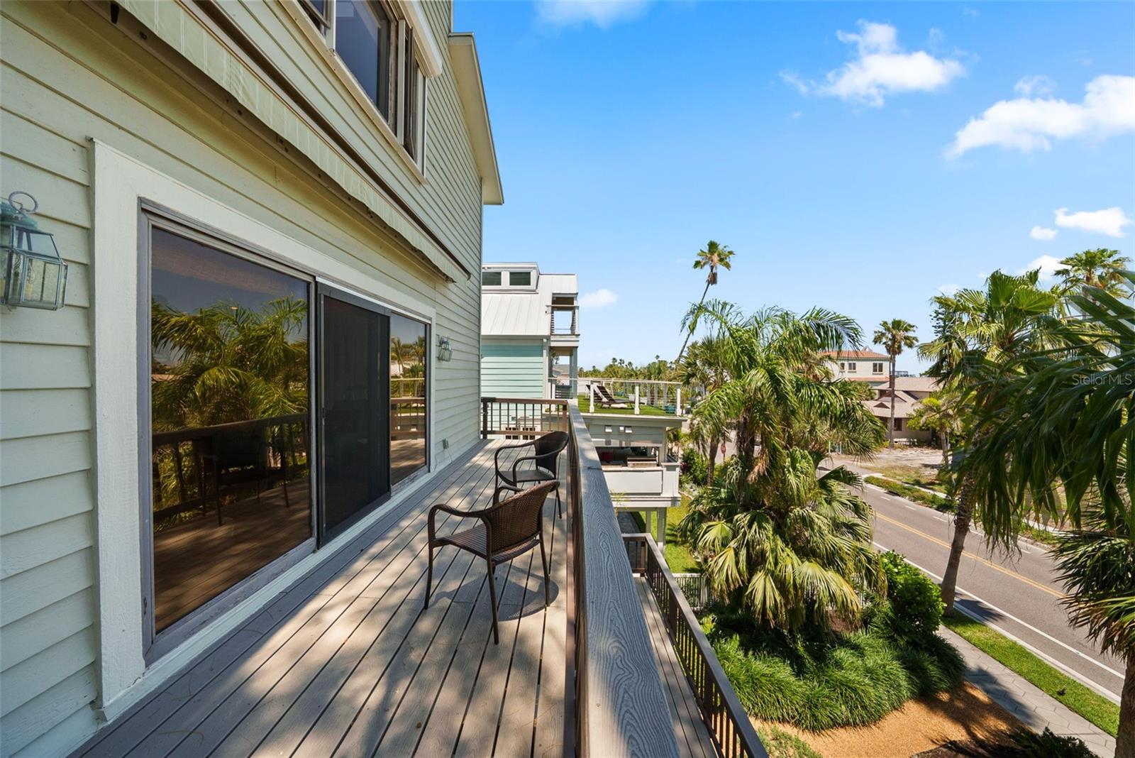 Third Level Porches from the Family Room