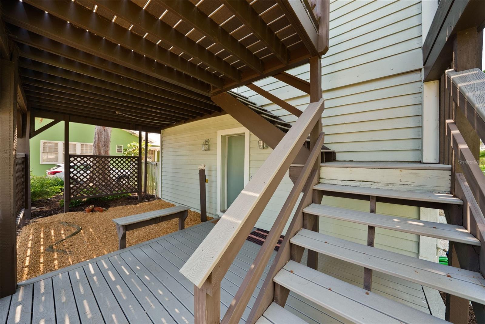 Covered Courtyard Entry