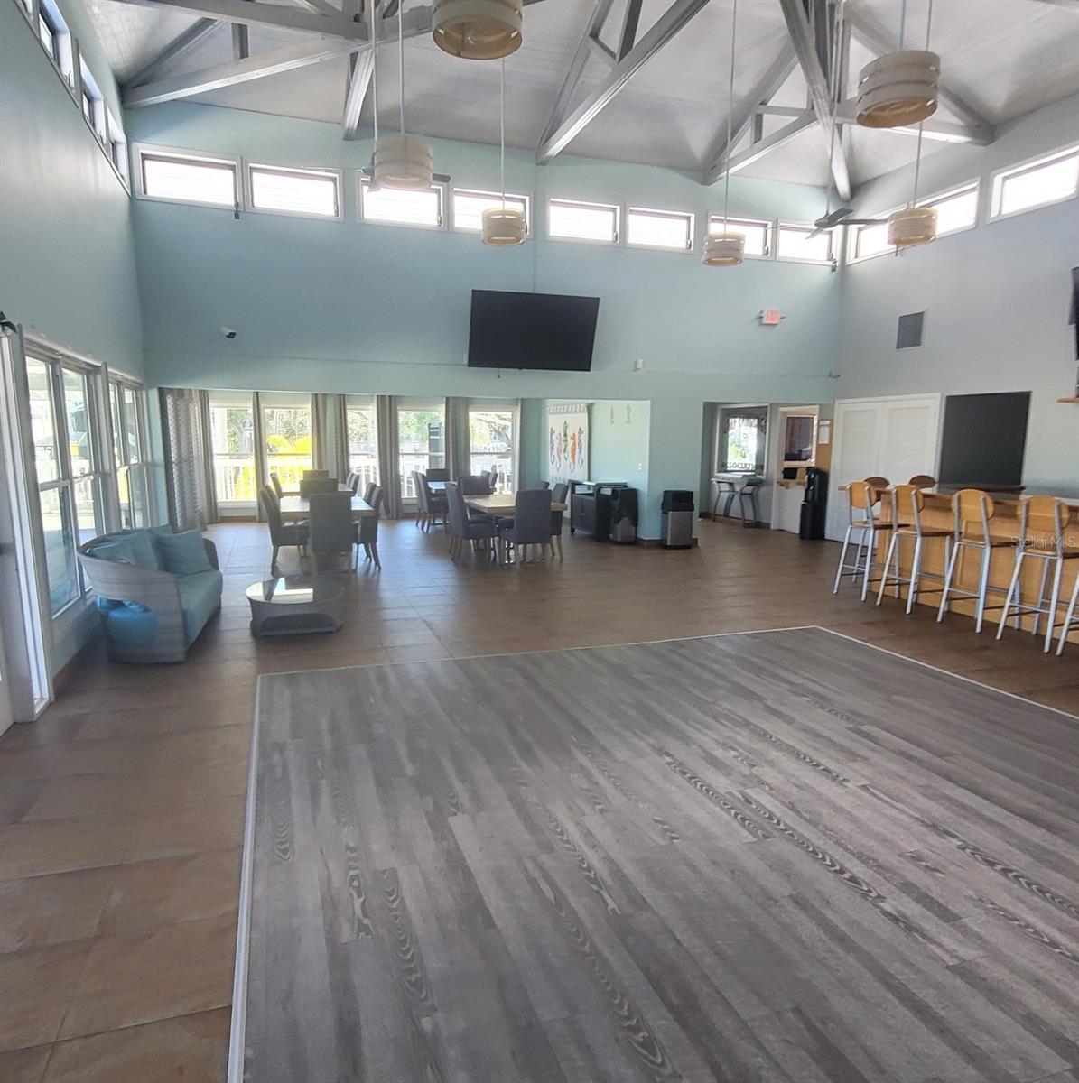 club house inside