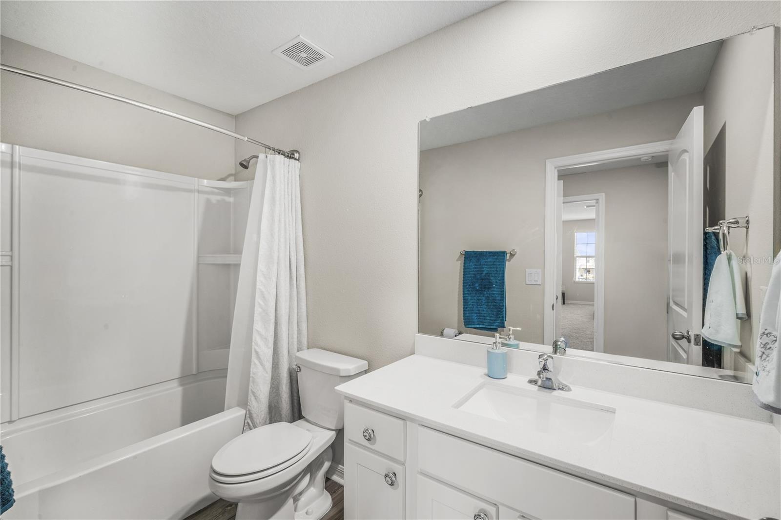 Guest bathroom upstairs