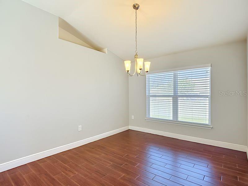 Dining room, on right just past den/bedroom